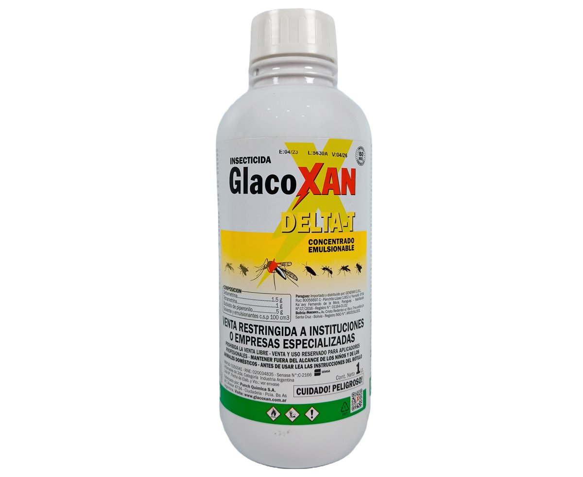 Glacoxan Delta T insecticida control de plagas